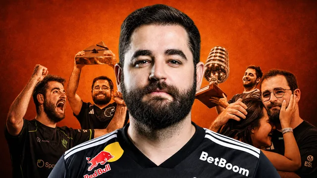 Esports documentary thumbnail in front of career moments